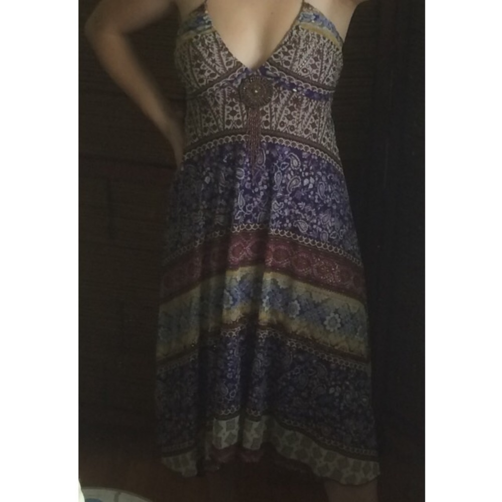 Boho Maternity Dress
